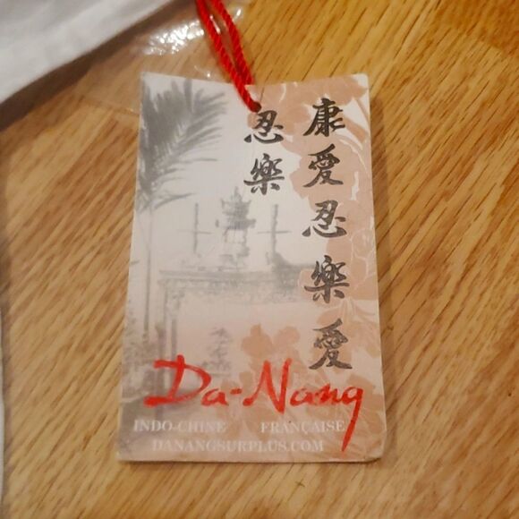 Da-nang Vintage Surplus White Cotton Button Down NWT size xs - Picture 2 of 7